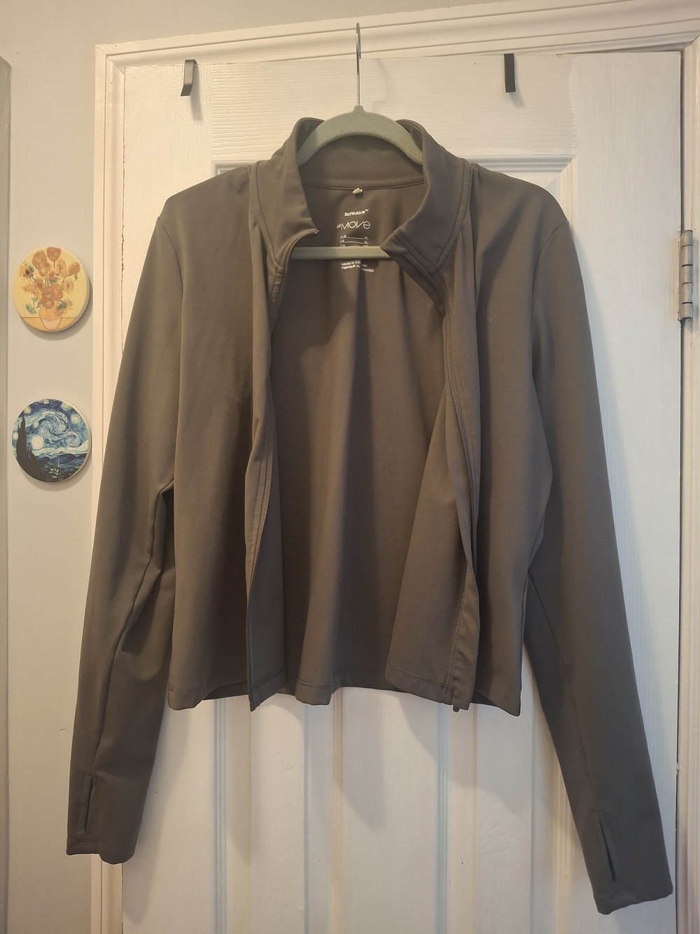 H&M Olive Brown Bomber Jacket
